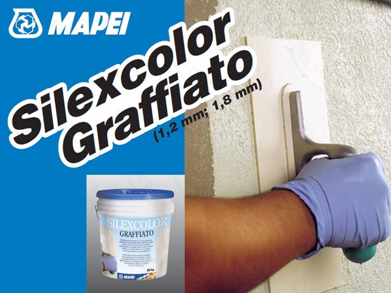 Силикатная штукатурка Silexcolor Graffiato