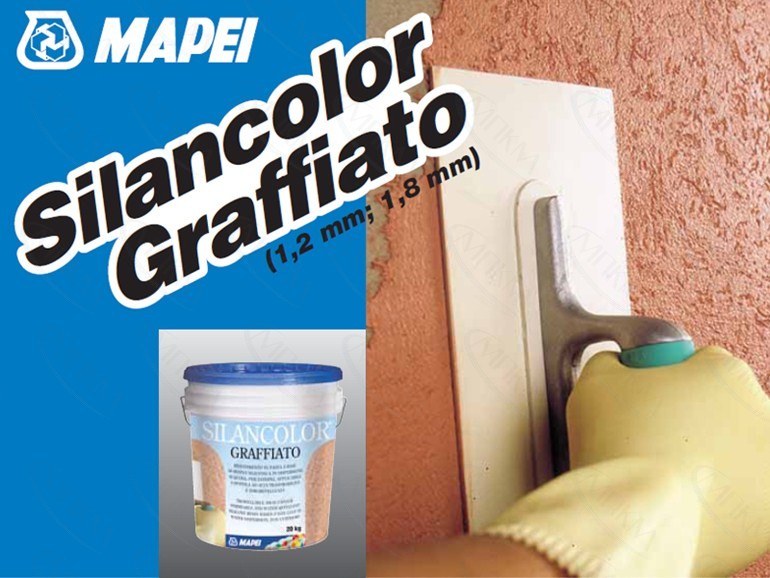 Силиконовая штукатурка Silancolor Graffiato