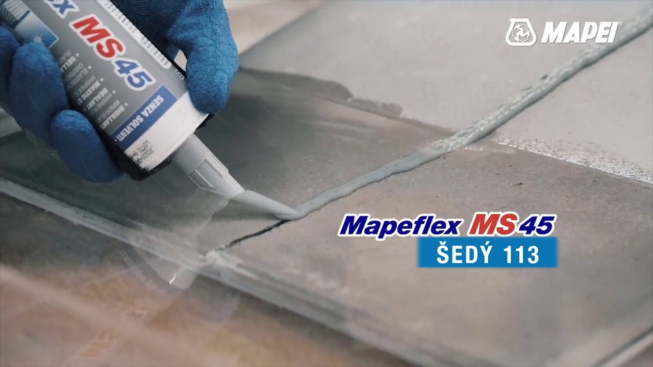 Эластичный тиксотропный гибридный герметик Mapeflex MS 45