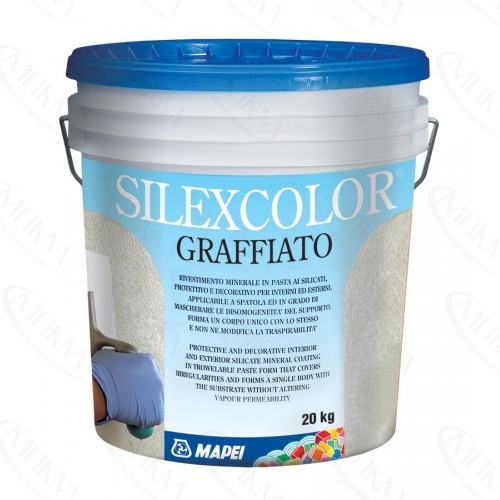 Силикатная штукатурка Silexcolor Graffiato