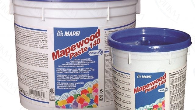 Эпоксидный клей для дерева Mapewood Paste 140