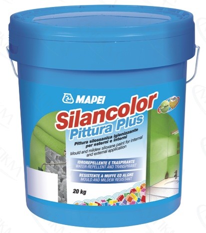 Силиконовая краска Silancolor Paint Plus