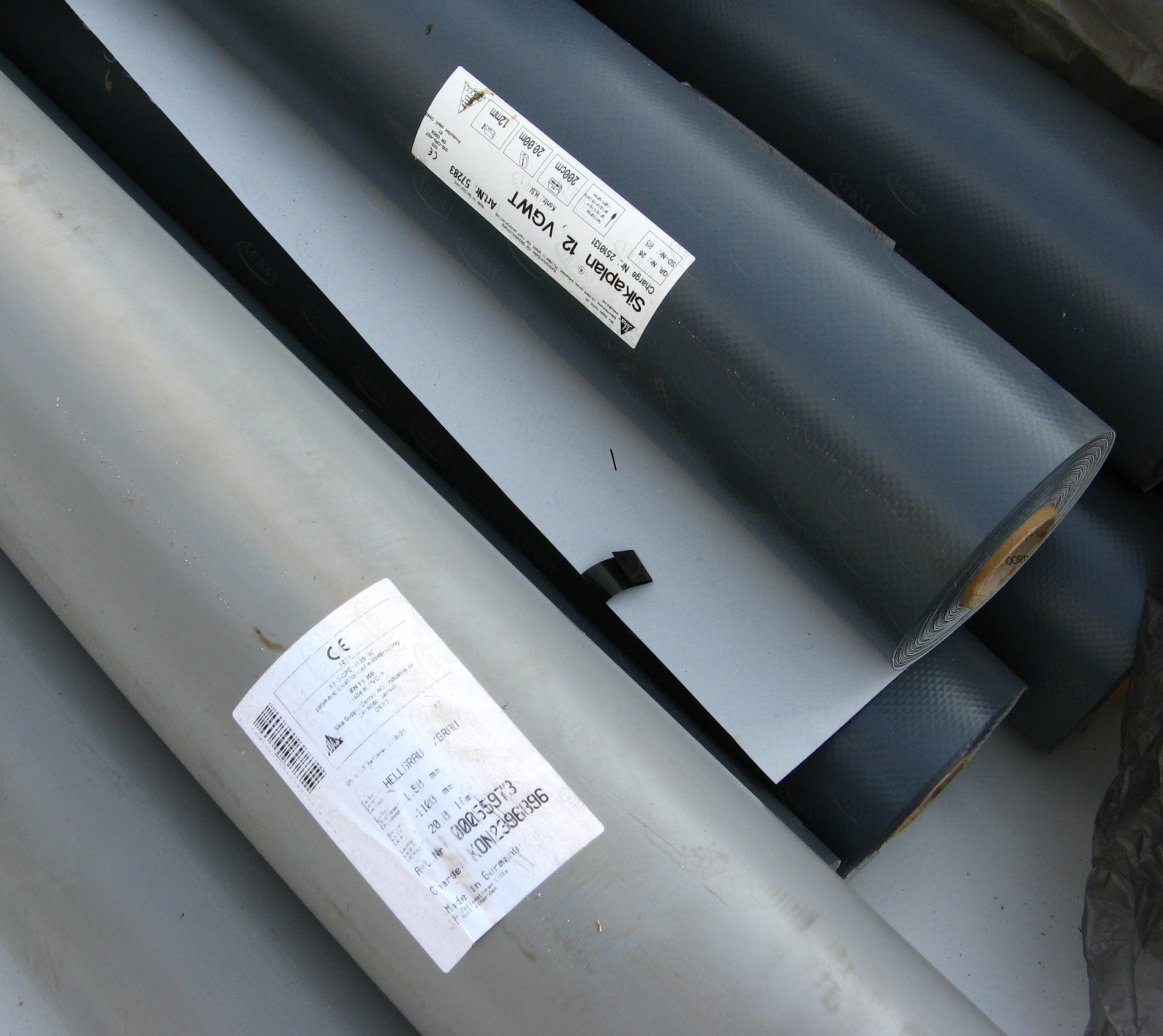 Кровельная армированная ПВХ-мембрана Sikaplan 12 VGWT