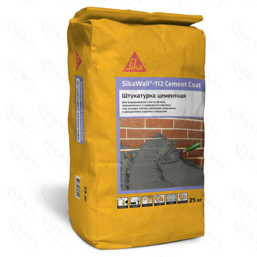Штукатурная смесь SikaWall-112 Cement Coat