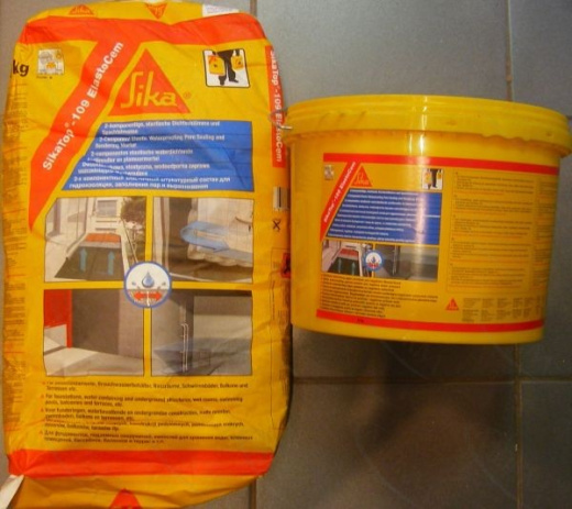 Эластичная гидроизоляция SikaTop 109 ElastoCem