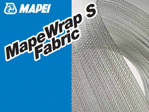 Однонаправленная ткань из оцинкованного стального волокна MapeWrap S Fabric 2000