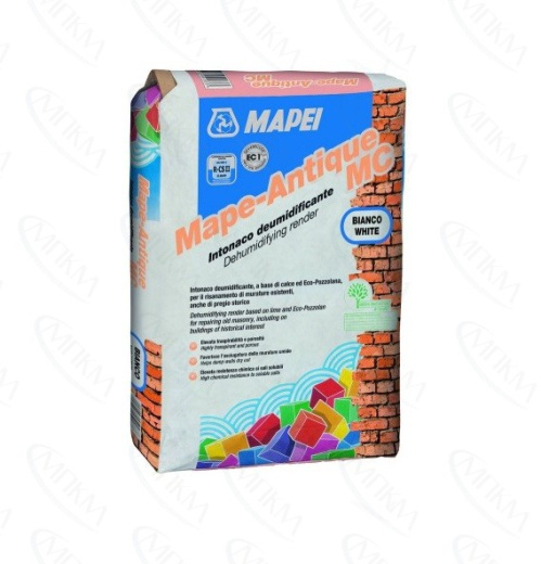 Осушающая известковая штукатурка Mape-Antique MC