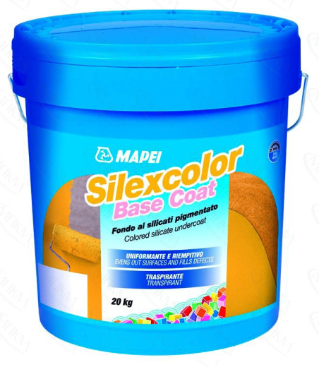 Силикатная цветная грунтовка Silexcolor Base Coat